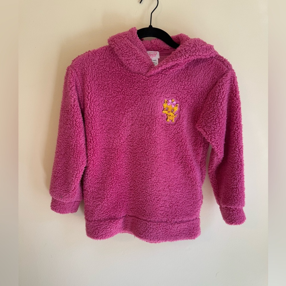 Nickelodeon JoJo Siwa Pink Fleece Kids Hoodie *GOOD USED CONDITION*